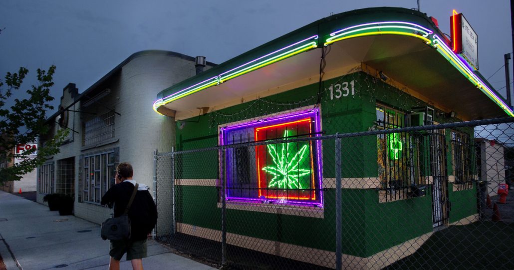 Cannabis Verkauf in den USA