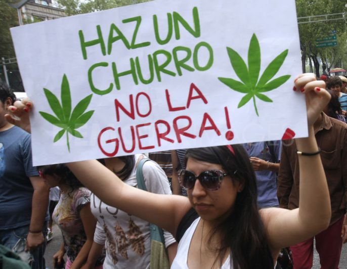 Protest pro Cannabis