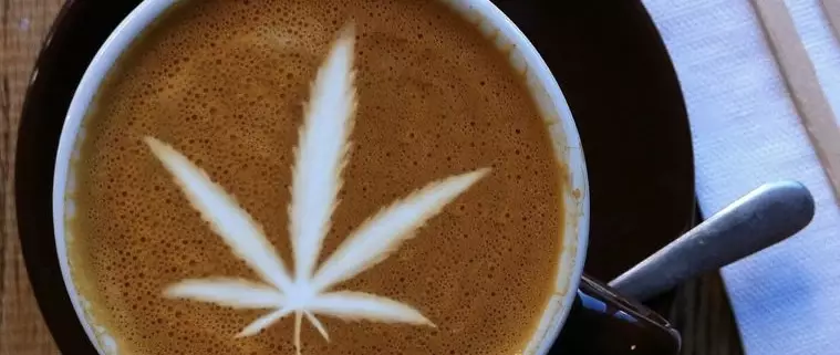 Kaffee mit Cannabis