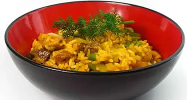 Curry Reis Pilaw mit Cannabis